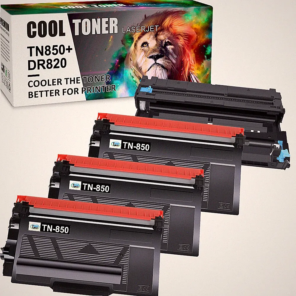 For Brother DR820 Drum Unit or TN850 Ink Toner MFC-L5850DW L5800DW Printer Lot