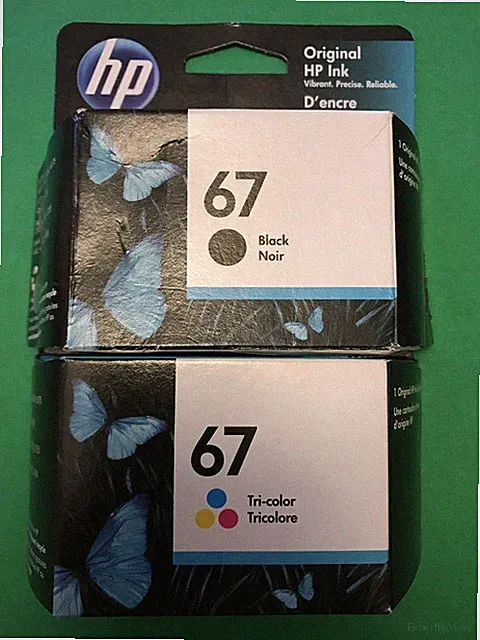 Genuine HP 67 Black/Color Ink Cartridge Combo-HP2852 2734 4155 6052 6458 printer