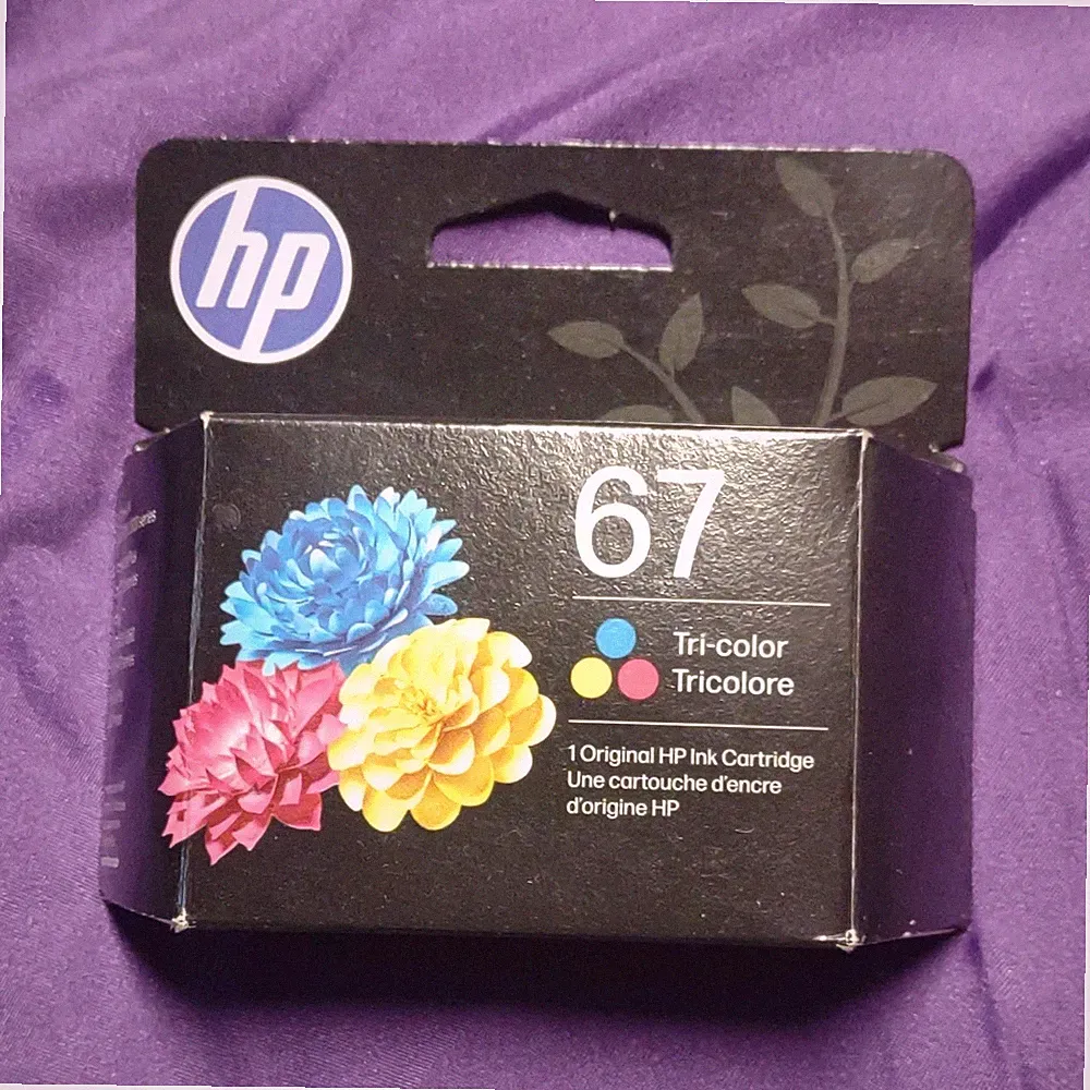 HP 67 Tri-Color Genuine Original Ink Cartridge Inkjet For HP Printers